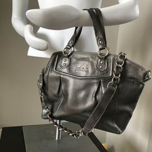 💲DROP 👜 COACH Lim Edition Madison Clair Metallic